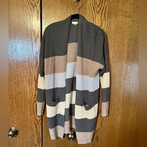 Women’s long knit cardigan